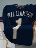 NBA New Orleans Pelicans Zion Williamson Plush Throw Blanket, , alternate