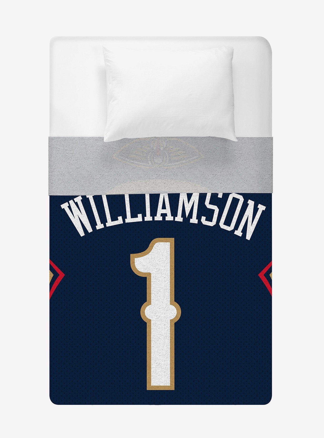 NBA New Orleans Pelicans Zion Williamson Plush Throw Blanket, , alternate