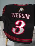 NBA Philadelphia 76ers Allen Iverson Plush Throw Blanket, , alternate