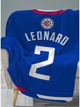 NBA Los Angeles Clippers Kawhi Leonard Plush Throw Blanket, , alternate