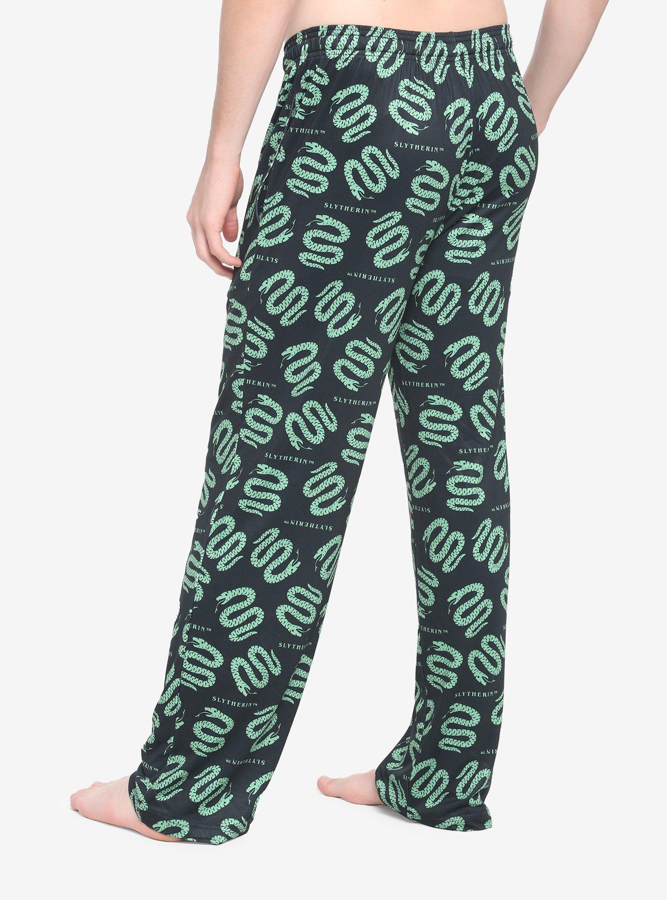 Harry Potter Slytherin House Pajama Pants, MULTI, alternate