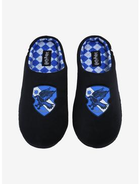 Harry Potter Ravenclaw Eagle Crest Slippers - BoxLunch Exclusive, , hi-res