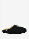 Harry Potter Hufflepuff Badger Crest Slippers - BoxLunch Exclusive, BLACK, alternate