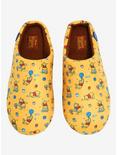 Disney Winnie the Pooh Icons Allover Print Slippers, BRIGHT YELLOW, alternate