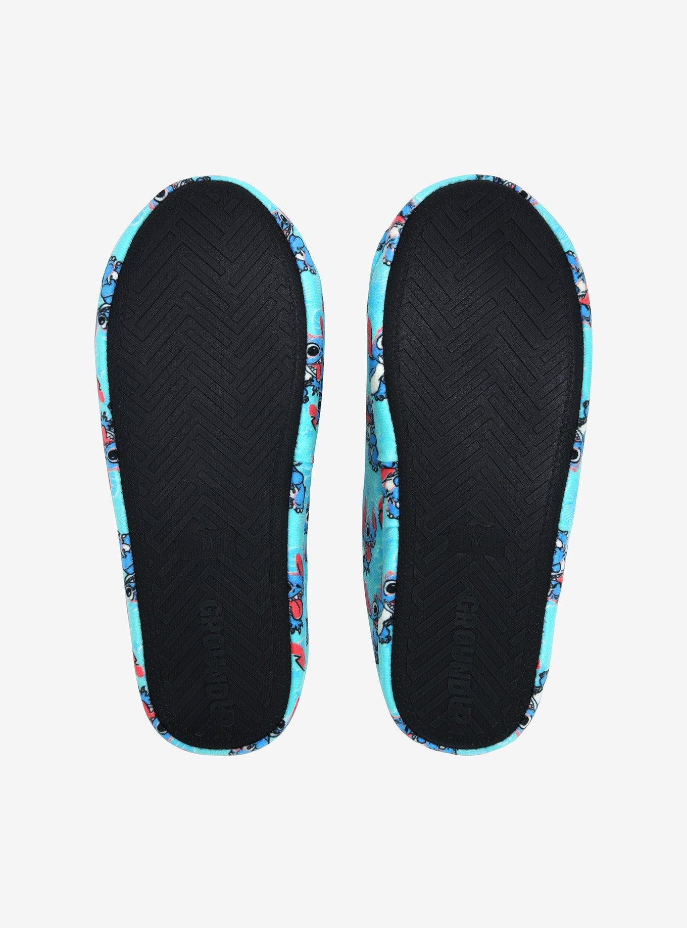 Disney Lilo & Stitch Tropical Allover Print Slippers