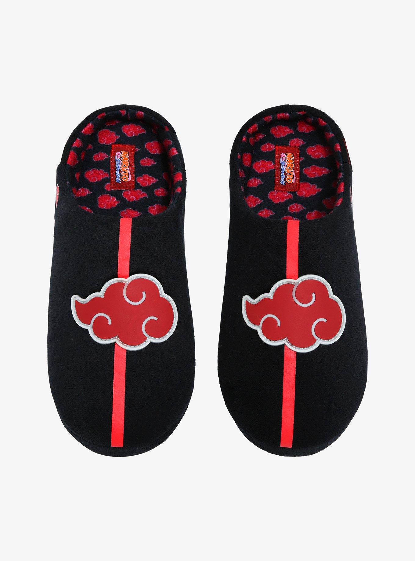Naruto Shippuden Akatsuki Cloud Slippers, , hi-res