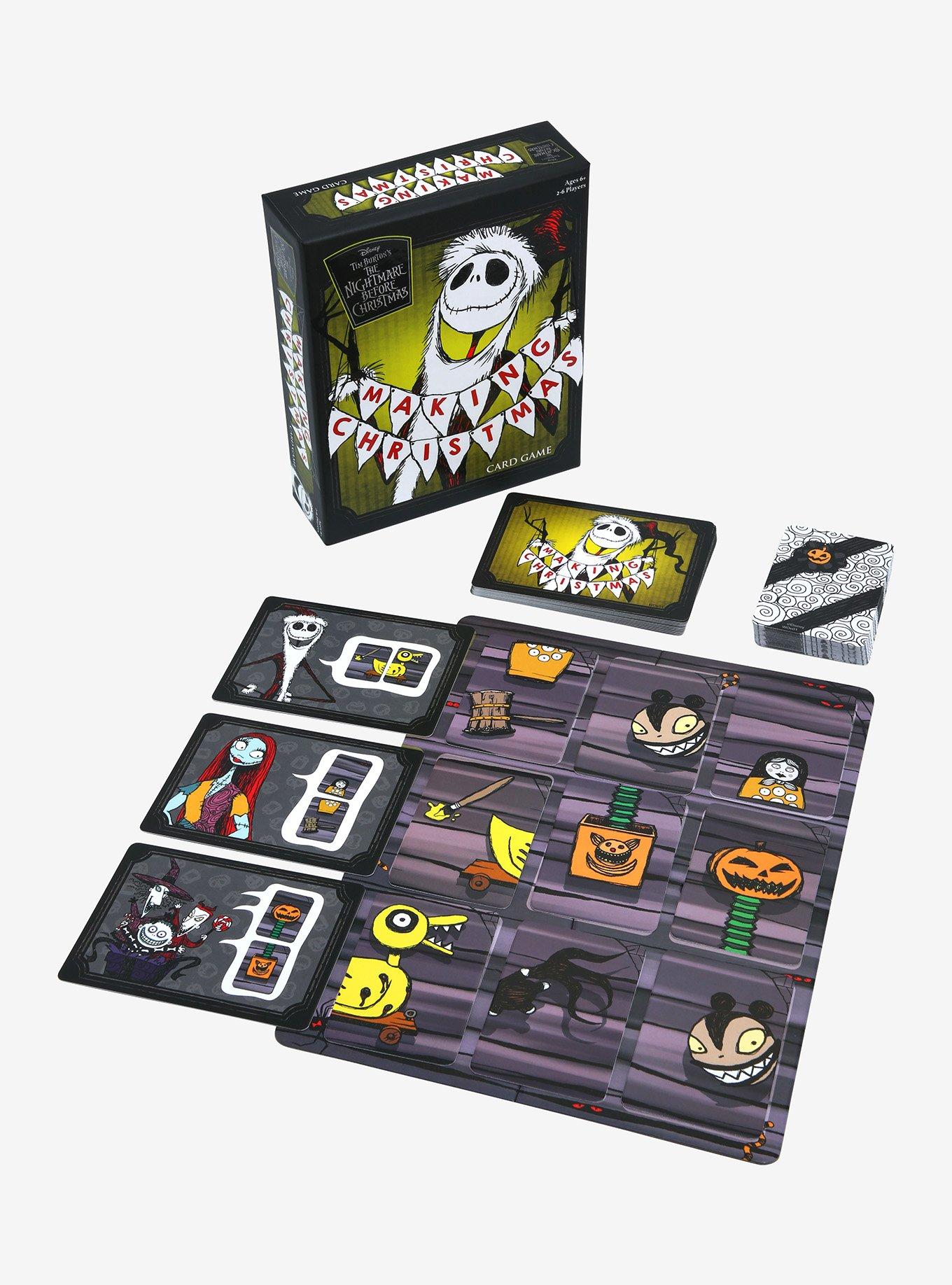 Funko The Nightmare Before Christmas Making Christmas Card Game, , alternate