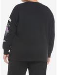 Her Universe Disney The Haunted Mansion Madame Leota Girls Crop Sweatshirt Plus Size, BLACK, alternate