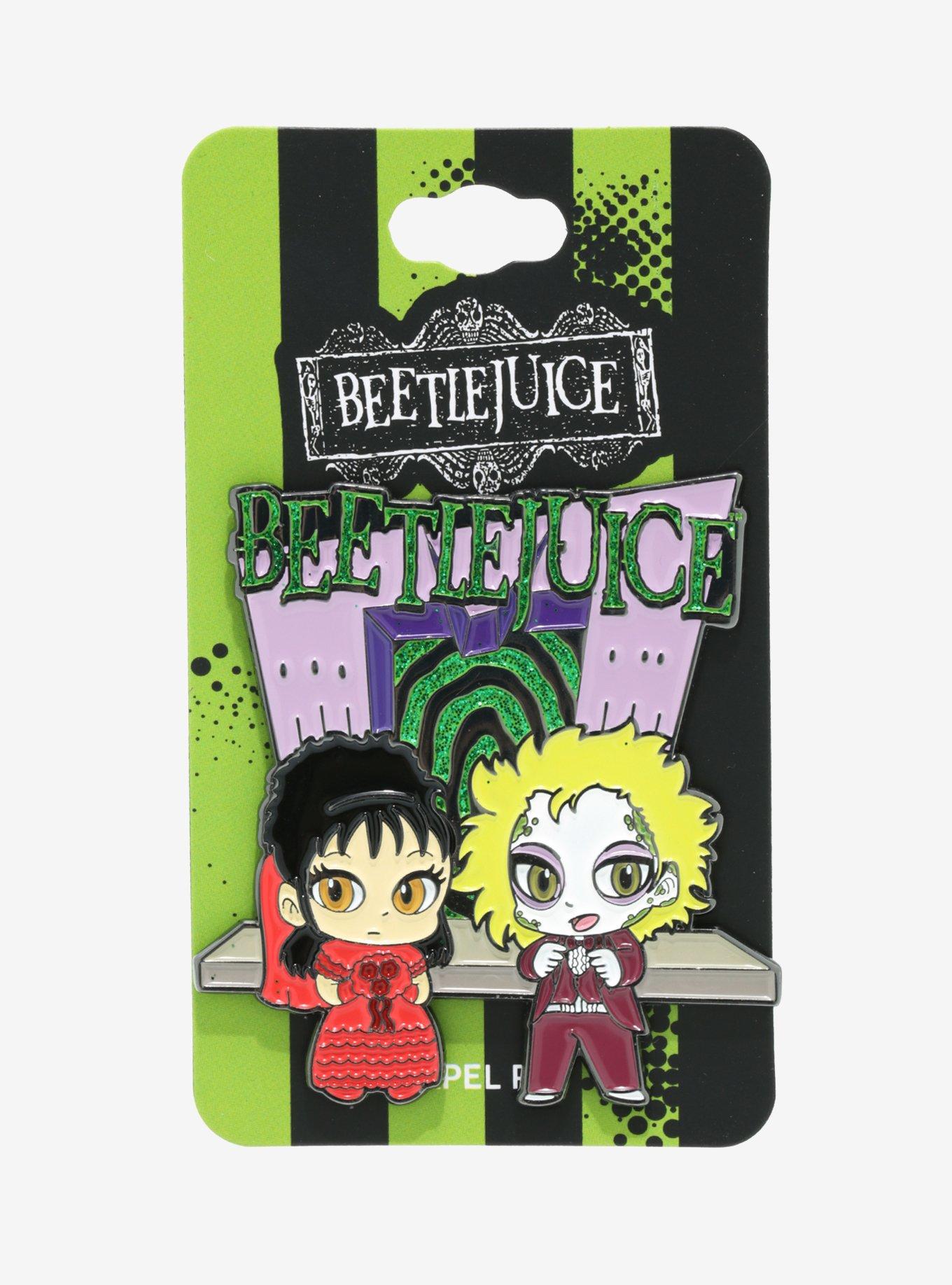 Beetlejuice Wedding Enamel Pin, , alternate