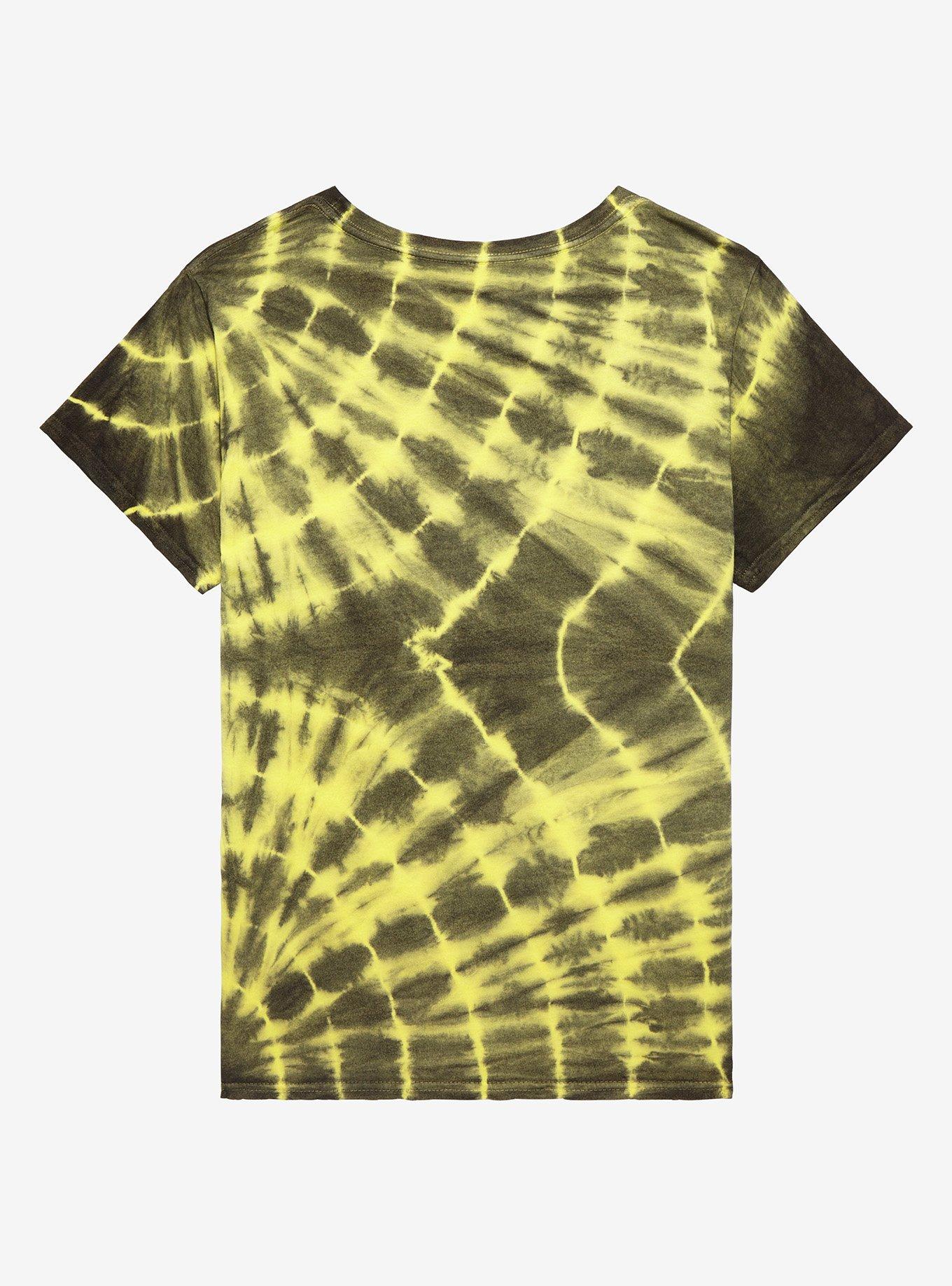 The Nightmare Before Christmas Oogie's Boys Mask Tie-Dye Boyfriend Fit Girls T-Shirt Plus Size, MULTI, alternate