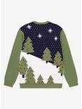 Disney Lilo & Stitch Sledding Stitch Holiday Sweater - BoxLunch Exclusive, MULTI, alternate