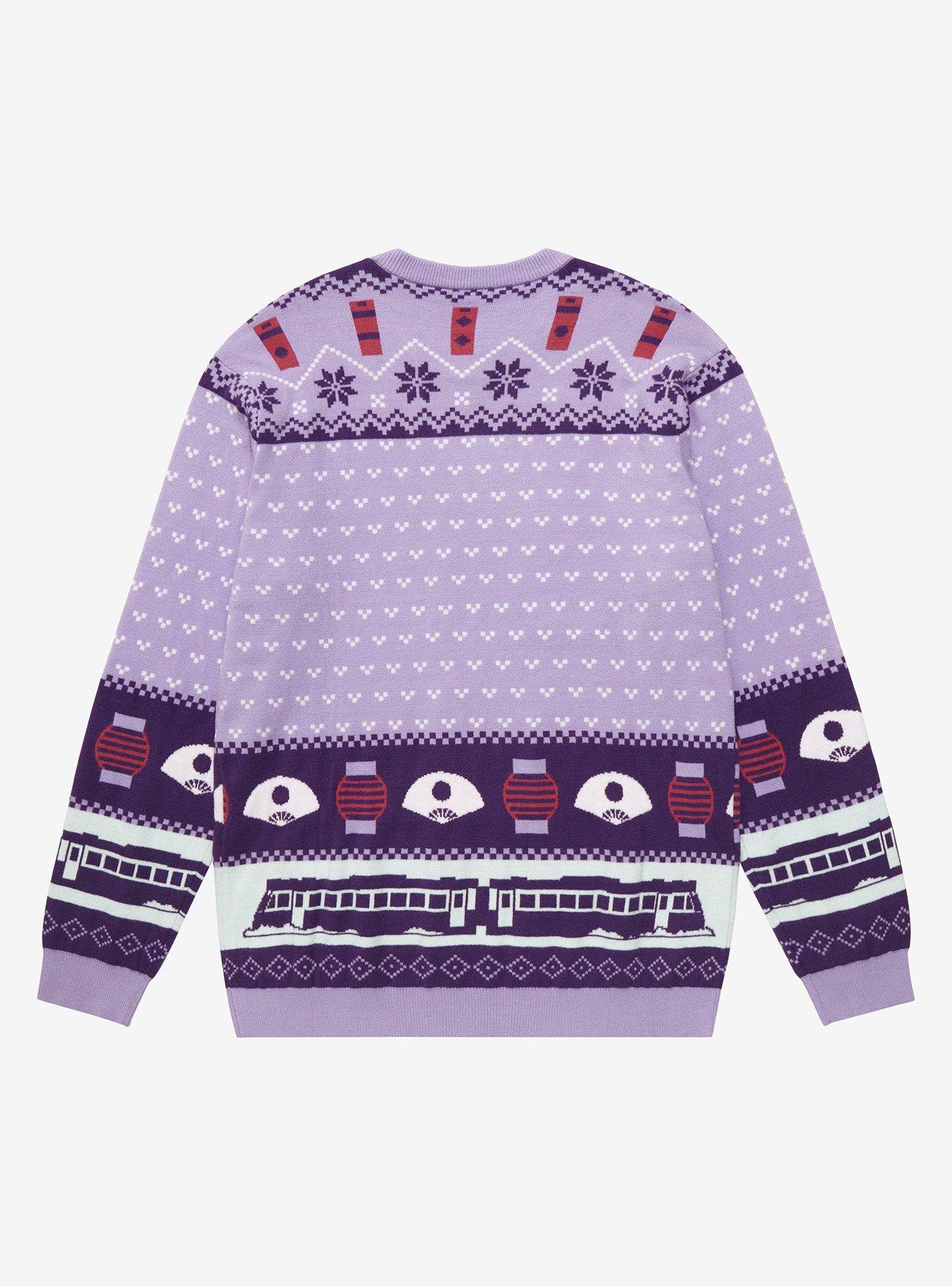 Studio Ghibli Spirited Away No-Face Holiday Sweater - BoxLunch Exclusive , , hi-res