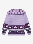 Studio Ghibli Spirited Away No-Face Holiday Sweater - BoxLunch Exclusive , LAVENDER, alternate