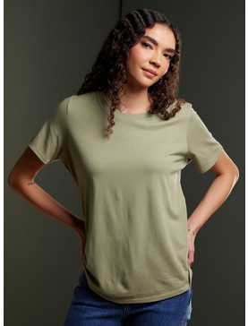 Her Universe Olive Crewneck Favorite T-Shirt, , hi-res