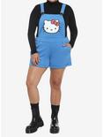 Hello Kitty Blue Shortalls Plus Size, BLUE, alternate
