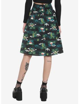 Universal Monsters Creature From The Black Lagoon Allover Print Skirt, , hi-res