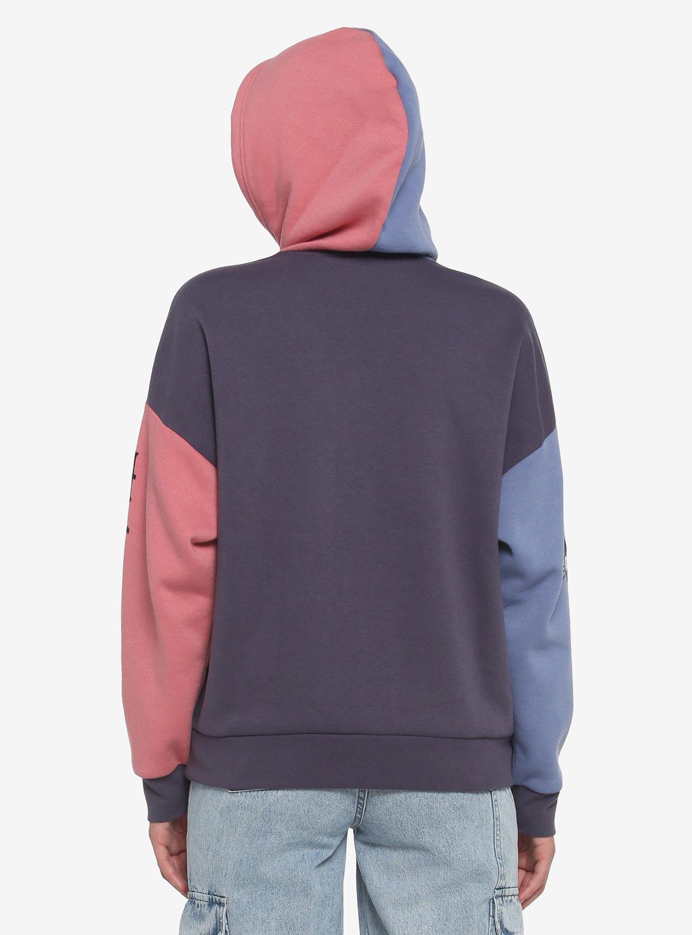 Her Universe Studio Ghibli Kiki's Delivery Service Color-Block Hoodie, PINK  PURPLE, alternate