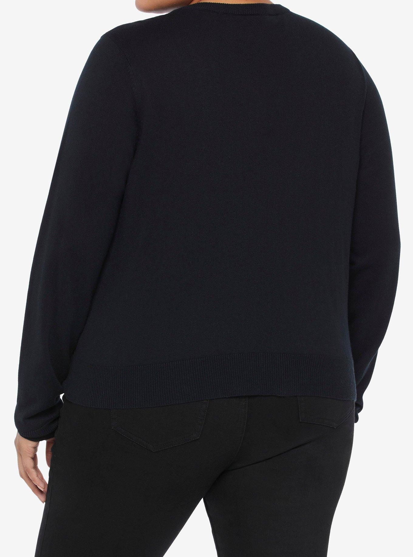 Universal Monsters Creature From The Black Lagoon Cardigan Plus Size, BLACK  GREEN, alternate