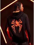 Our Universe Marvel Spider-Man: Across The Spider-Verse Miles Morales Hoodie, BLACK  RED, alternate