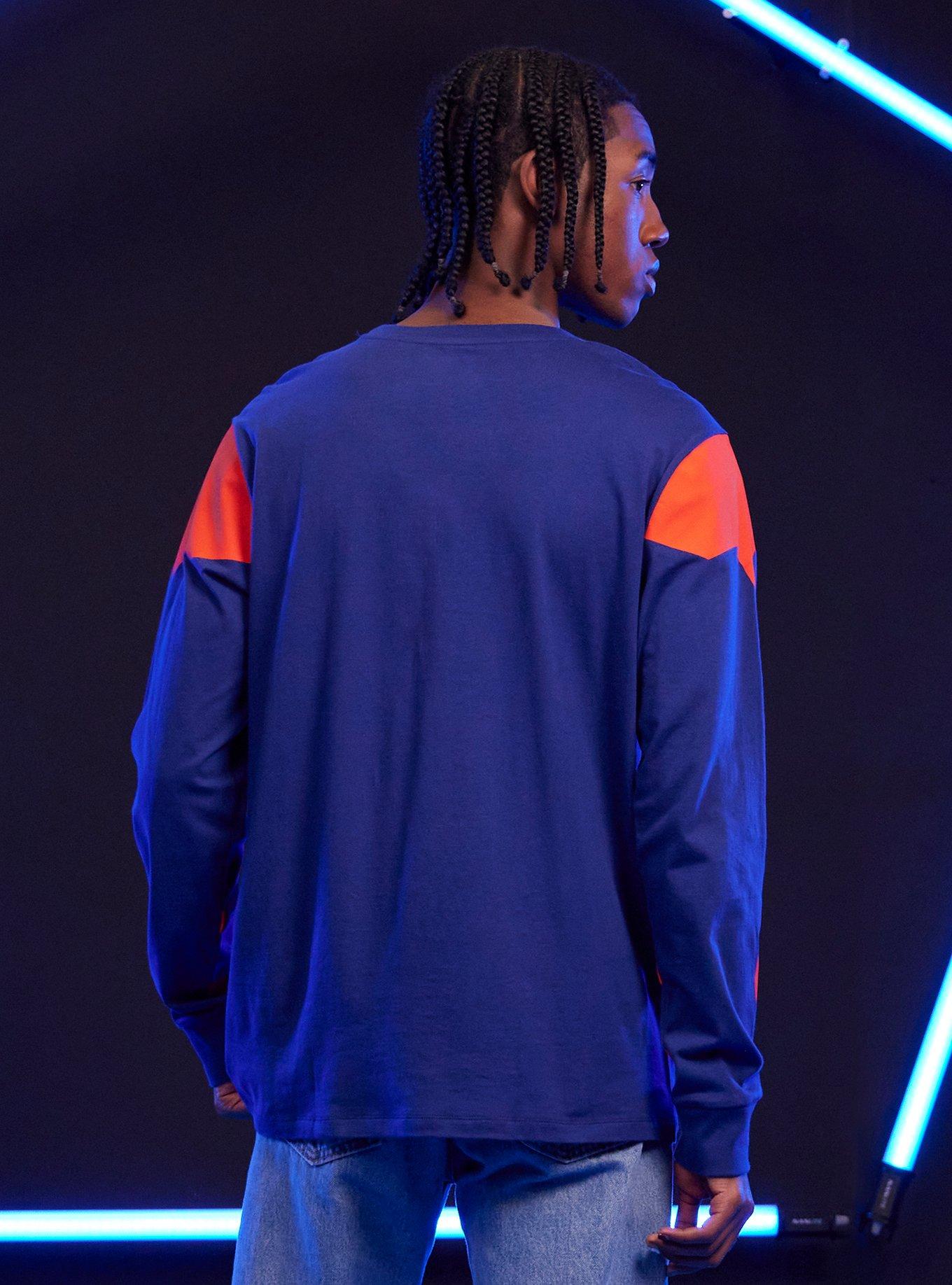 Our Universe Marvel Spider-Man: Across The Spider-Verse Spider-Man 2099 Long-Sleeve T-Shirt, BLUE  RED, alternate