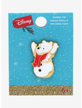 Loungefly Disney Winnie the Pooh Snowman Pooh Bear Enamel Pin - BoxLunch Exclusive , , hi-res
