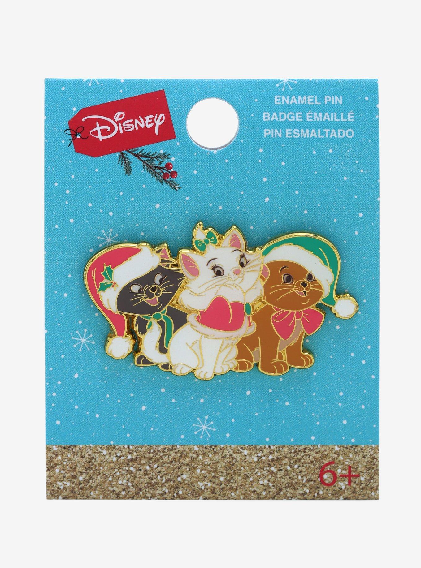 Loungefly Disney The Aristocats Holiday Kittens Enamel Pin - BoxLunch Exclusive, , hi-res
