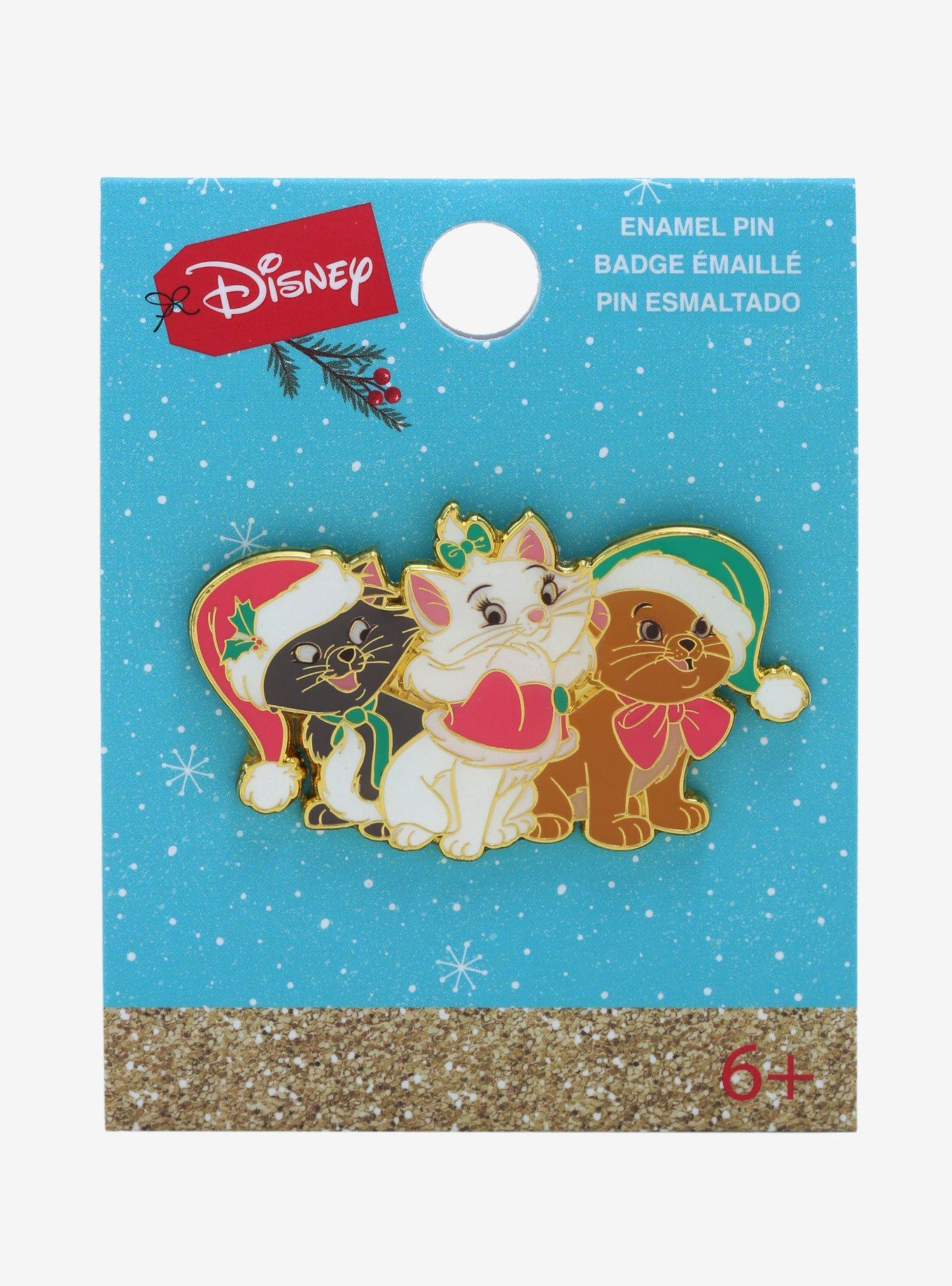 Loungefly Disney The Aristocats Holiday Kittens Enamel Pin - BoxLunch Exclusive, , alternate