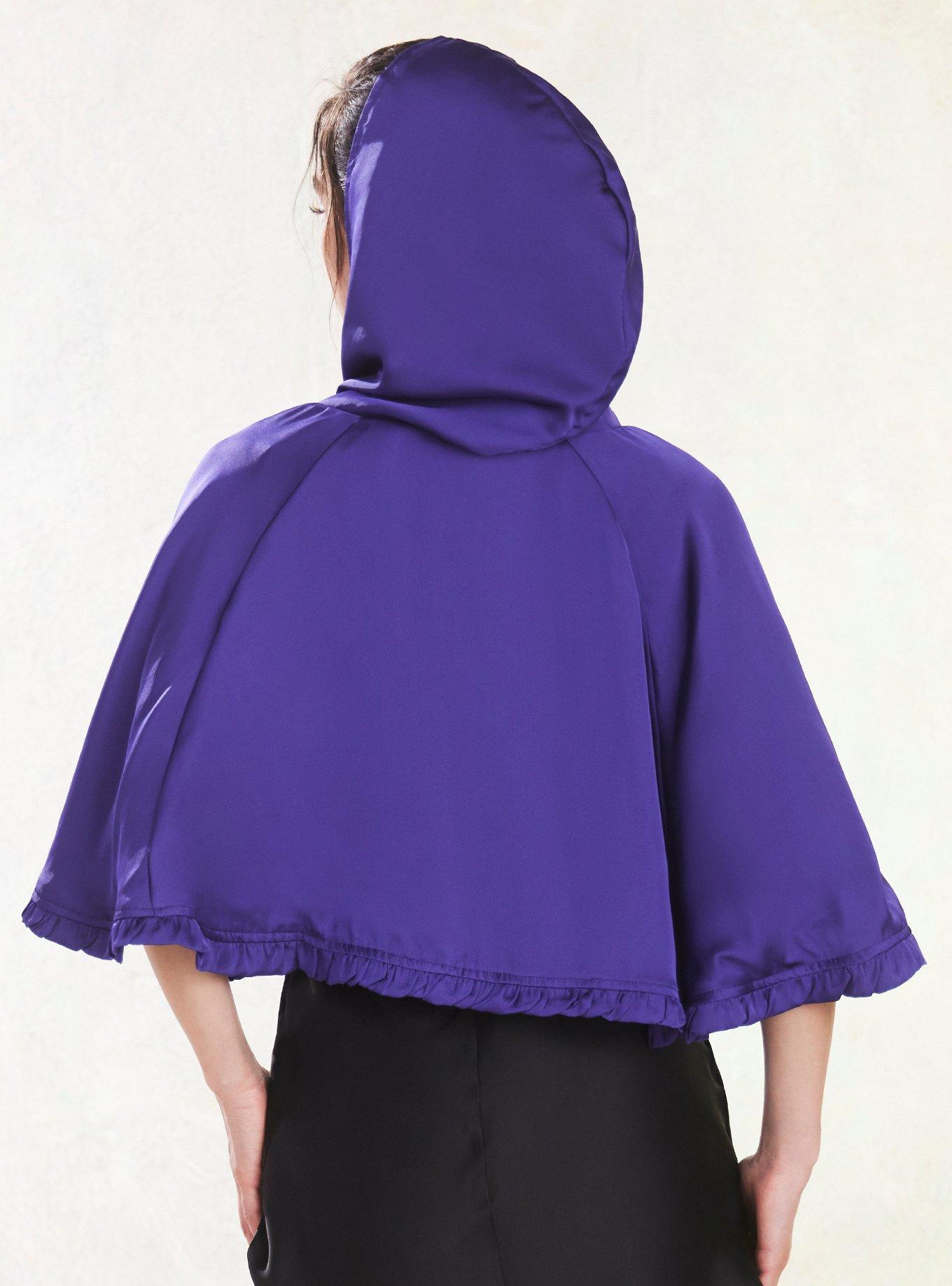 Her Universe Kiki's Delivery Service Jiji Capelet, DARK PURPLE, alternate