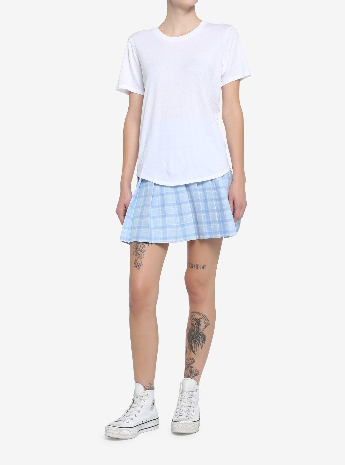 Her Universe White Crewneck Favorite T-Shirt, CLOUD DANCER, alternate