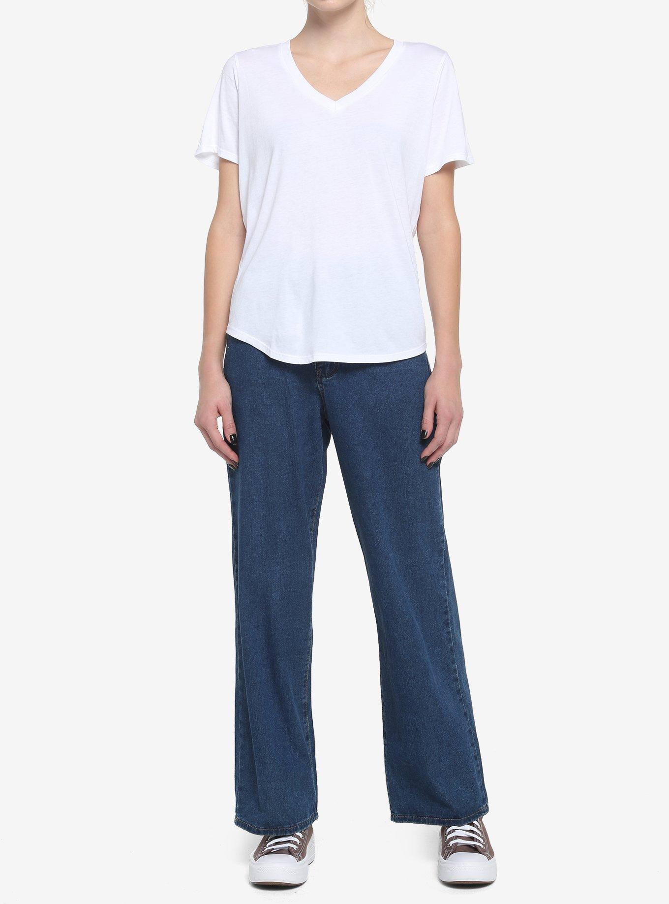 Her Universe White V-Neck Favorite T-Shirt, , hi-res