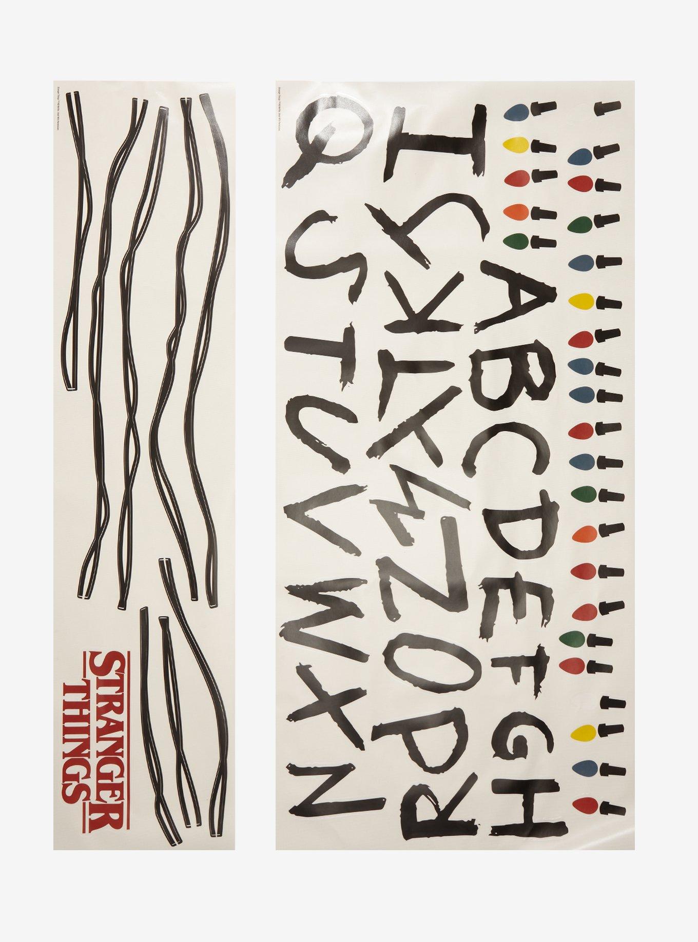 Stranger Things Lights Wall Decal Set, , alternate