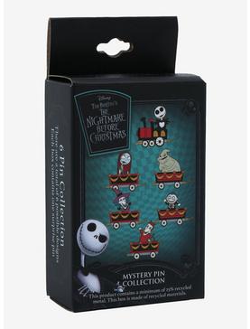 Disney The Nightmare Before Christmas Characters Blind Box Enamel Pin - BoxLunch Exclusive, , hi-res