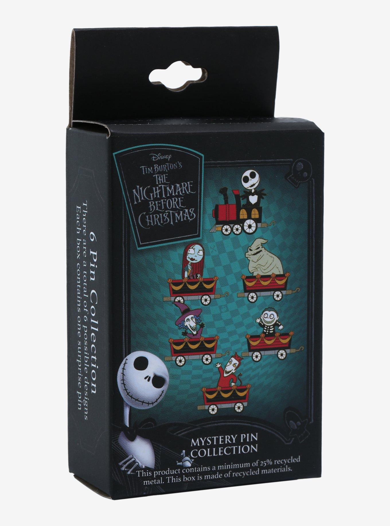 Disney The Nightmare Before Christmas Characters Blind Box Enamel Pin - BoxLunch Exclusive, , alternate