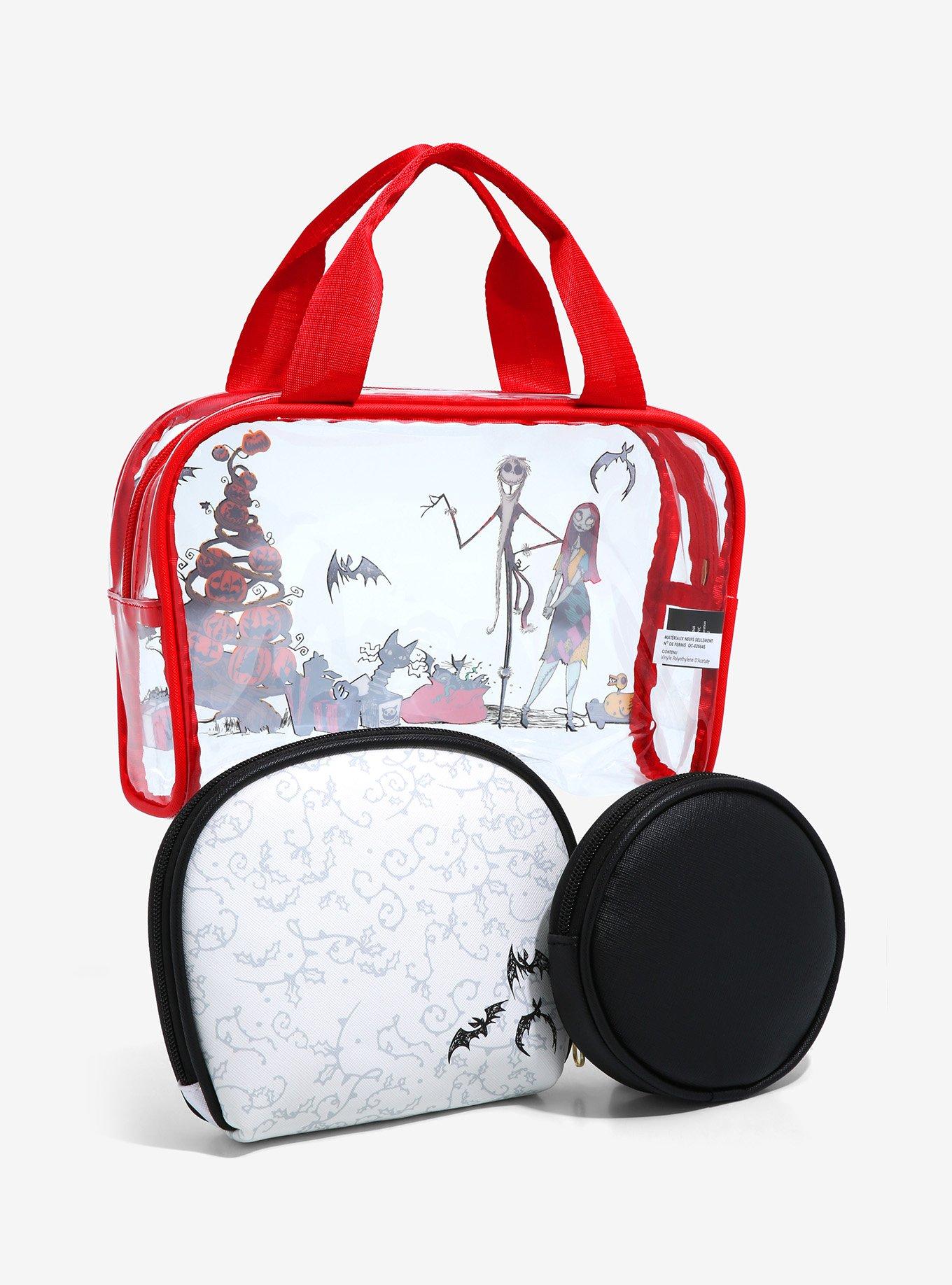 Disney The Nightmare Before Christmas Cosmetic Bag Set - BoxLunch Exclusive, , alternate