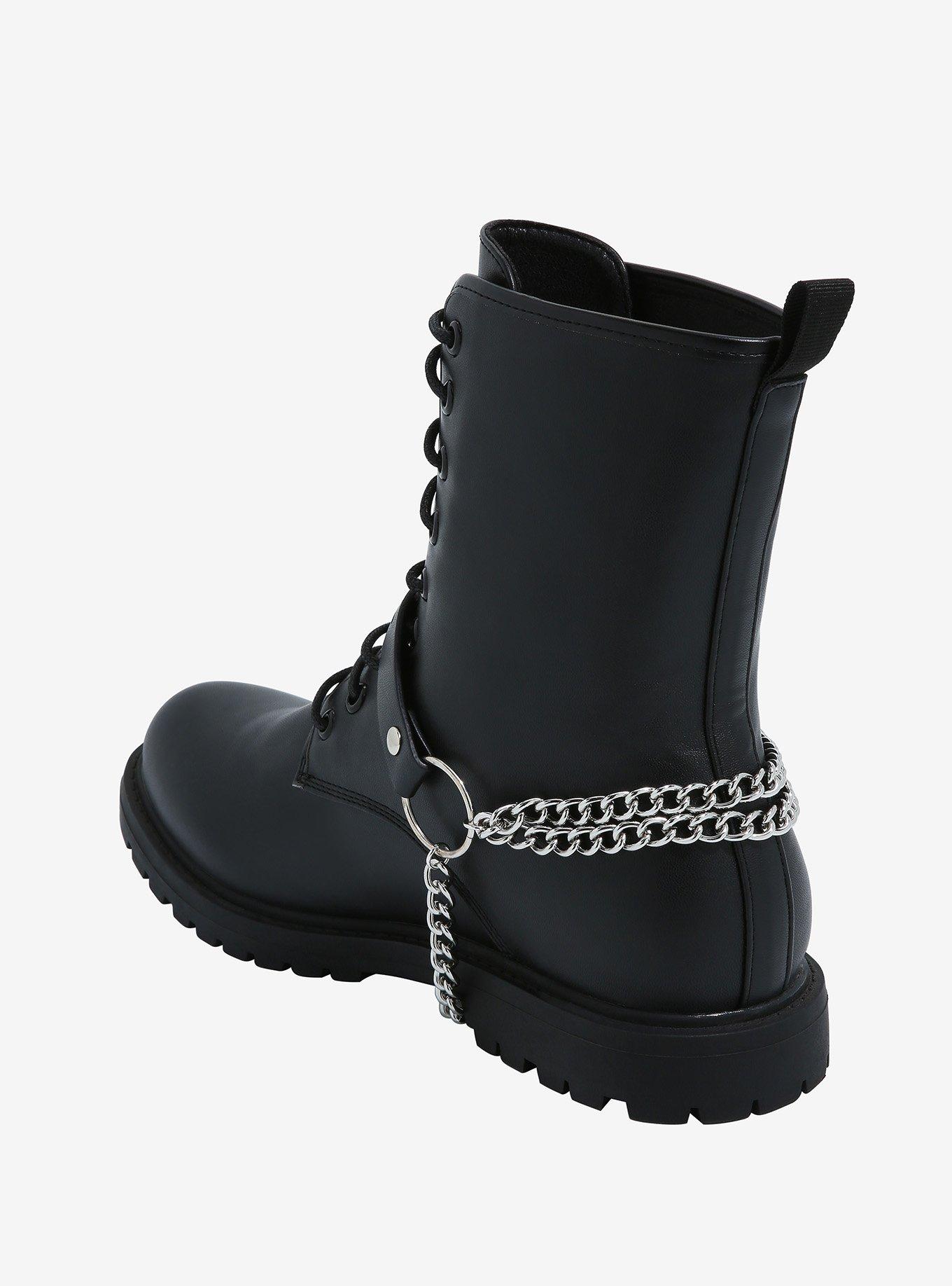 Double Chain Boot Strap Set, , alternate