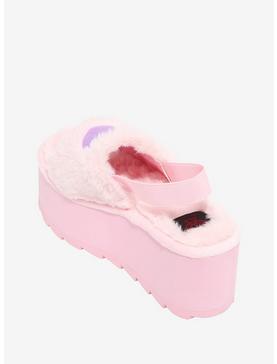 Strange Cvlt Lilly Purple Heart Platform Sandals, , hi-res