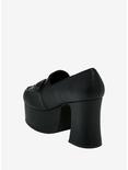 Strange Cvlt Banshee Loafer Heels, BLACK, alternate