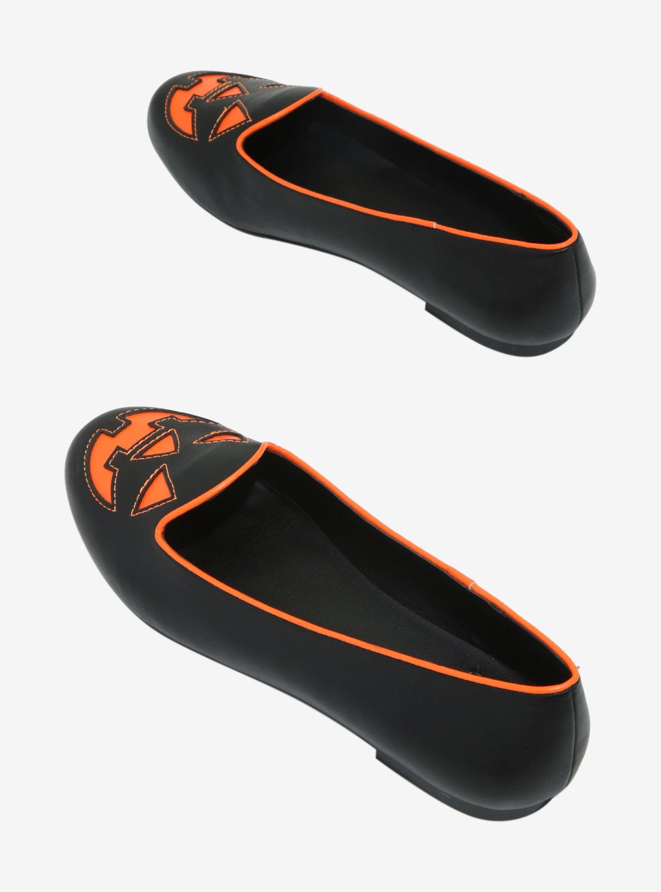 Strange Cvlt Lydia Jack-O'-Lantern Flats, BLACK, alternate