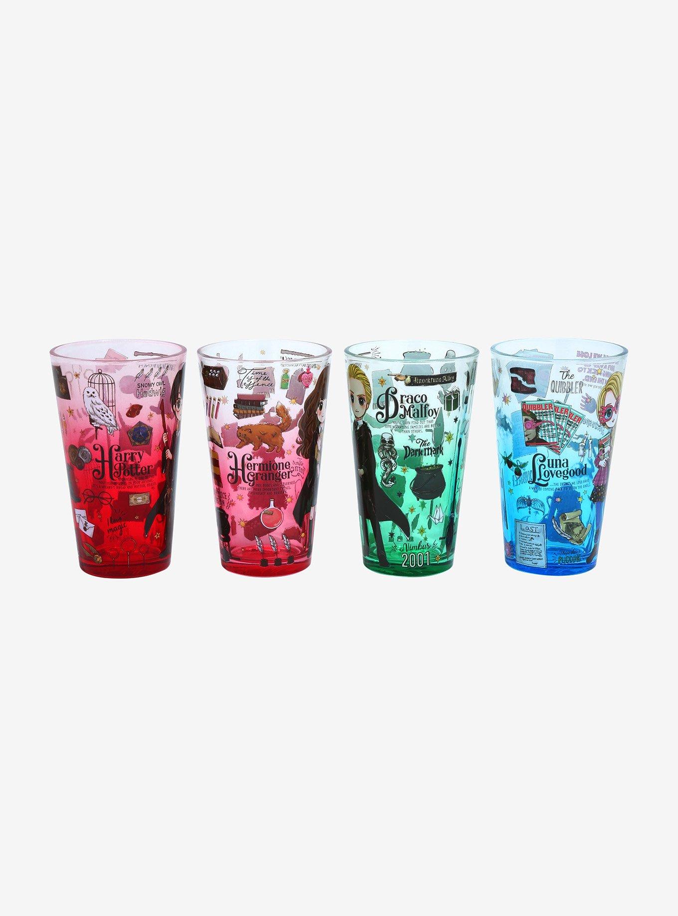 Harry Potter Chibi Characters Pint Glass Set, , alternate