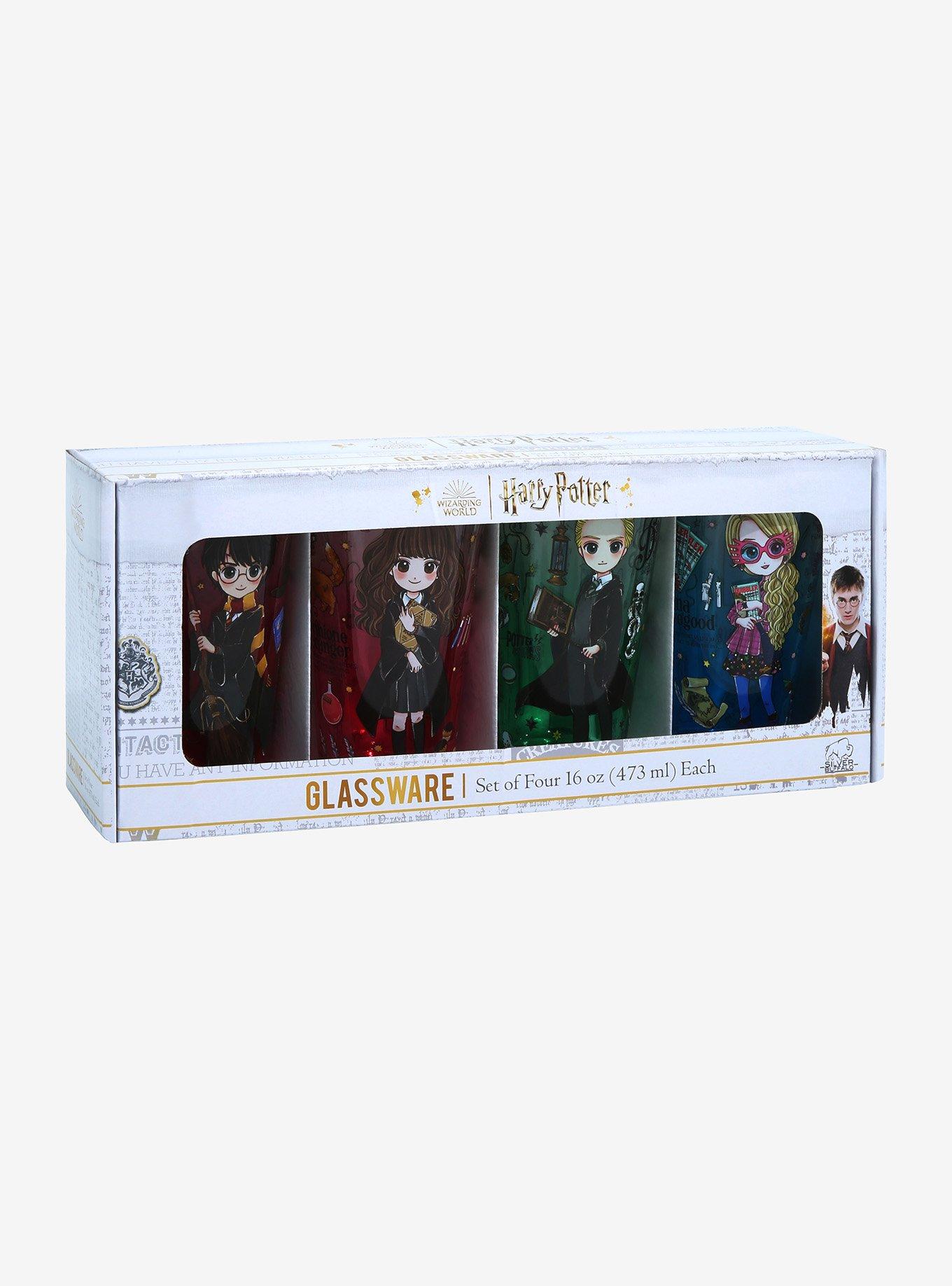 Harry Potter Chibi Characters Pint Glass Set, , alternate