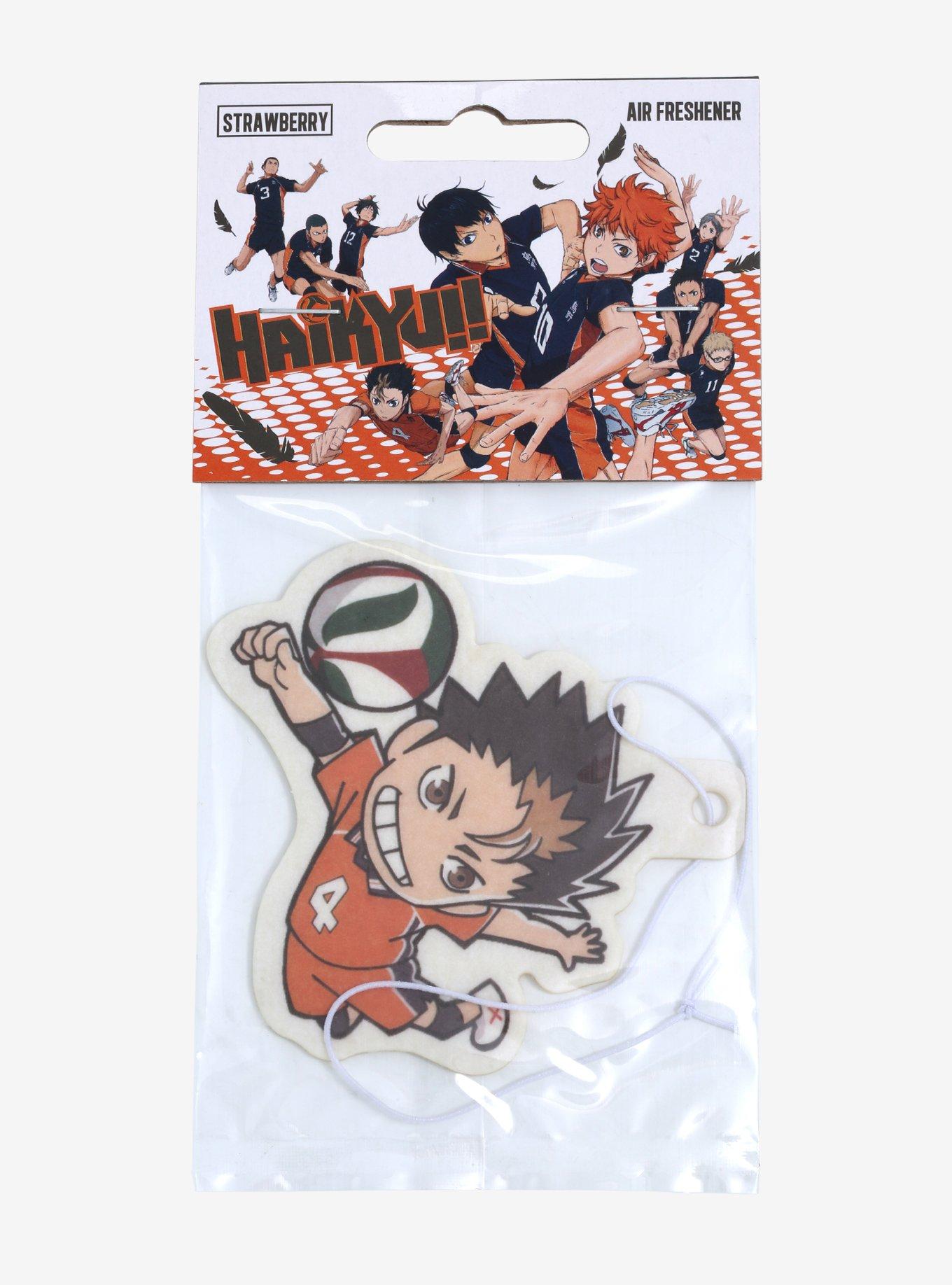 Haikyu!! Yu Nishinoya Chibi Strawberry Scented Air Freshener , , alternate