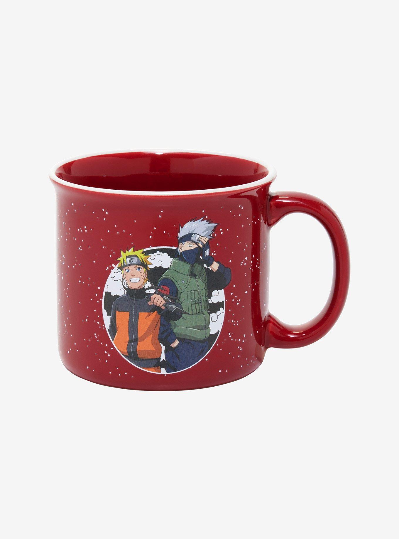 Naruto Shippuden Kakashi & Naruto Portrait Camper Mug, , hi-res