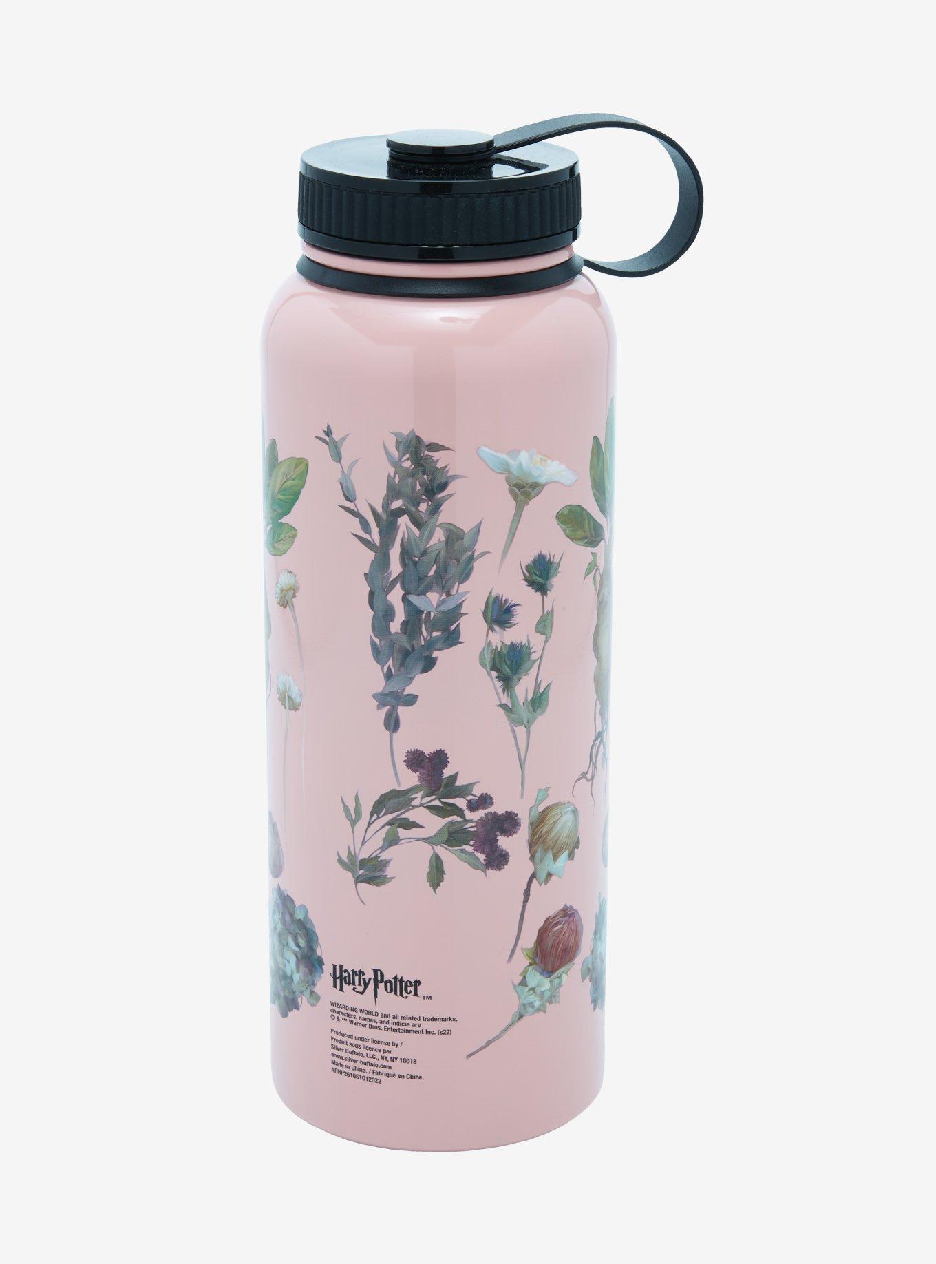 Harry Potter Herbology Stainless Steel Water Bottle, , alternate