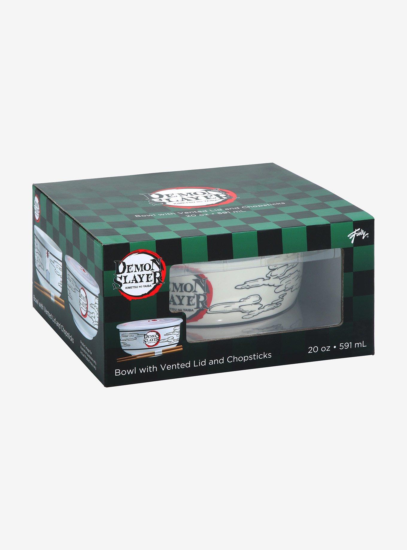 Demon Slayer: Kimetsu no Yaiba Clouds Ramen Bowl with Lid, , alternate