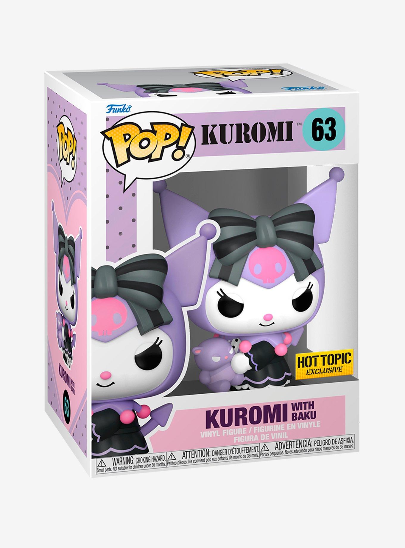 Funko Sanrio Pop! Kuromi (With Baku) Vinyl Figure Hot Topic Exclusive, , alternate