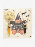 Boo Pumpkin Crystal Best Friend Necklace Set, , alternate