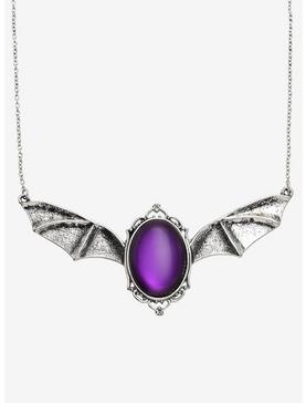 Bat Wing Crystal Necklace, , hi-res