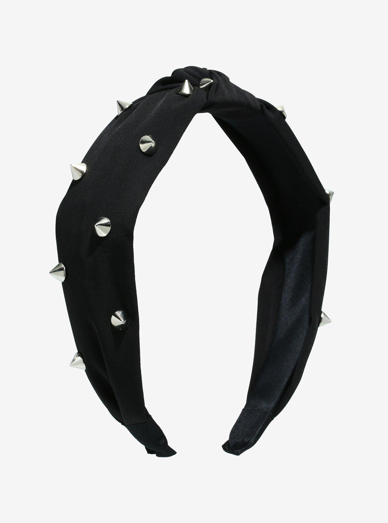 Black Knot Spike Headband, , alternate