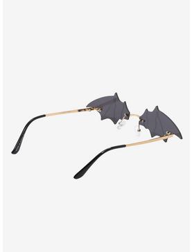 Black Bat Wing Sunglasses, , hi-res