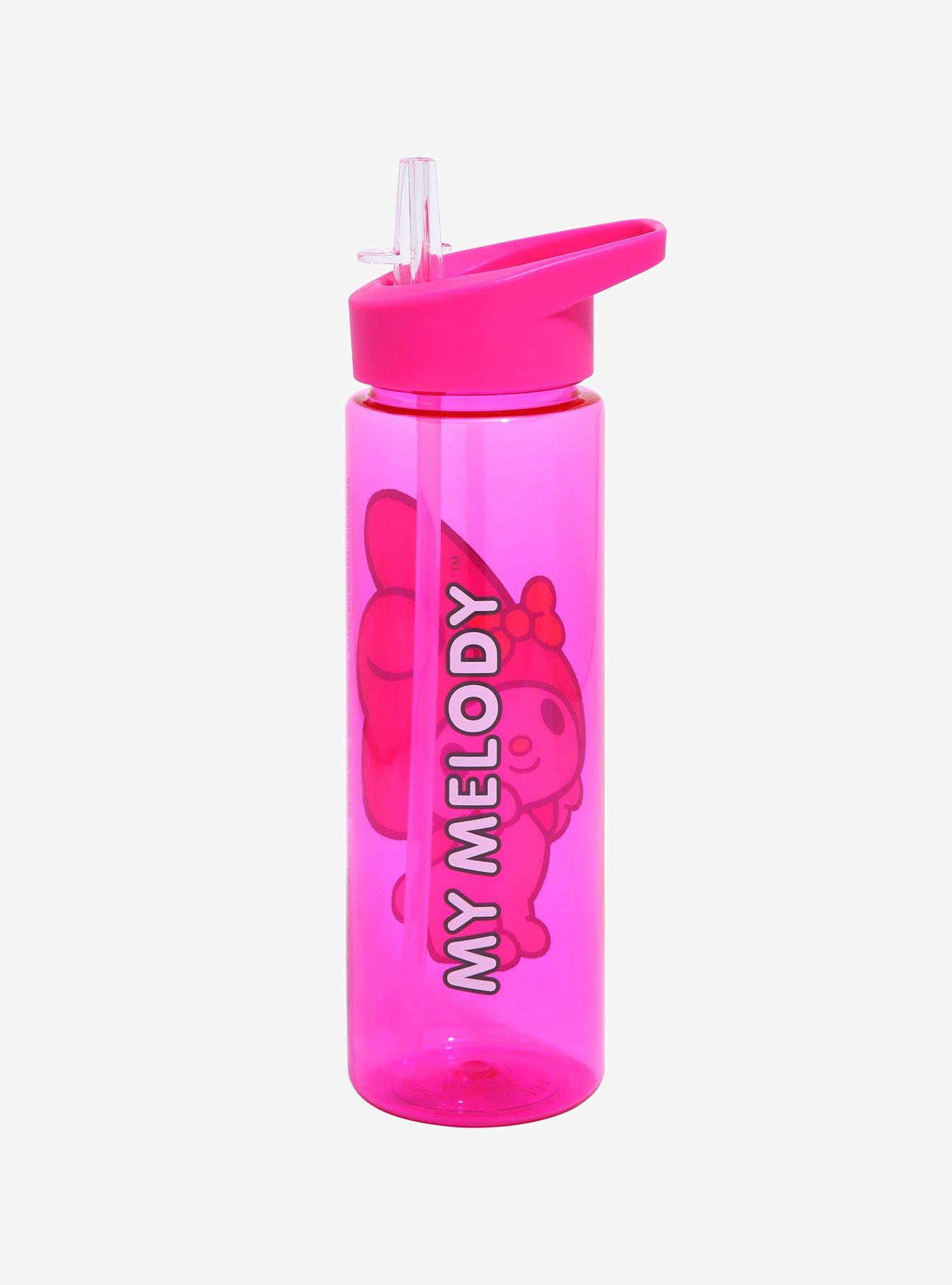 My Melody Pink Water Bottle, , alternate